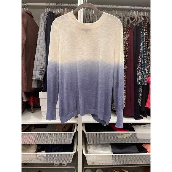 Banana Republic Ombre Sweater with Open Back - Picture 3 of 10